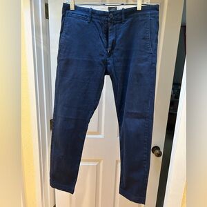 Men's J. Crew Blue Stretch Chinos Pants - 30x32